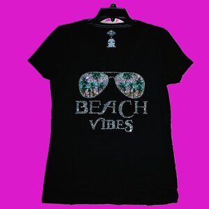 Girls Trip Beach Vibes RN rhinestone  short sleeved shirt sz XS S M L XL XXL 1X…